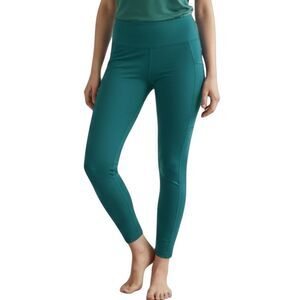 Patagonia Crosstrek Polartec Power Stretch Fleece BottomsTeal w/ Side Pocket S